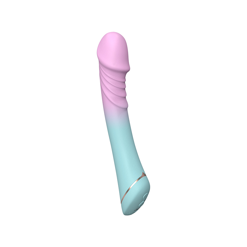 Kleurverloopvibrator met dildokop