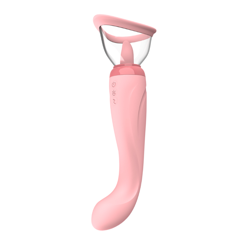 Licking Vibrator met zuigpomp