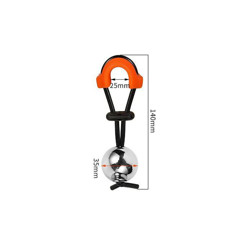 Metalen penisbrancard-enkele bal (φ35mm)