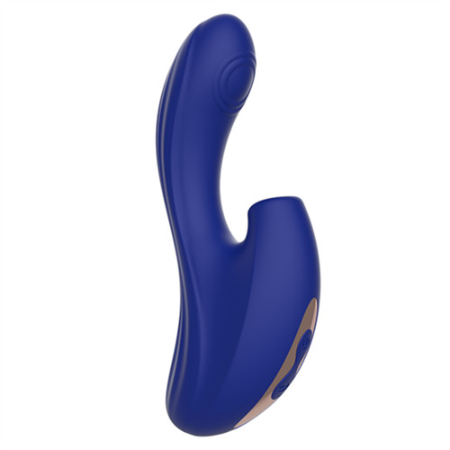 Zuigende Tapvibrator Blauw